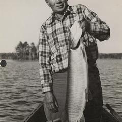 Louis St. Germaine with musky