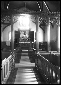 Kemper Hall Chapel - altar from center