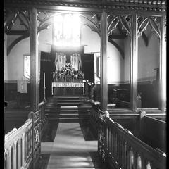 Kemper Hall Chapel - altar from center