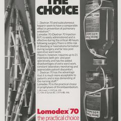 Lomodex 70 advertisement