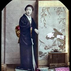 [Woman in kimono]