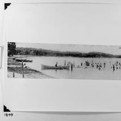 Picnic Point Bathing Party, ca. 1899