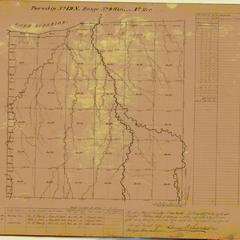 [Public Land Survey System map: Wisconsin Township 49 North, Range 09 West]