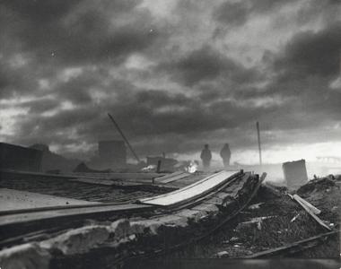 Aftermath of the 1958 Colfax tornado