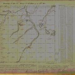 [Public Land Survey System map: Wisconsin Township 38 North, Range 17 East]