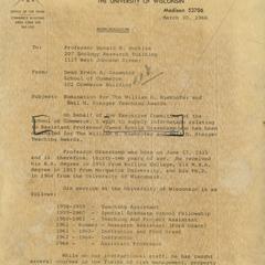 James Graaskamp : Dept. of Commerce