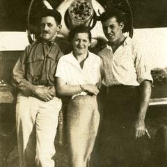 Howie Posselt, Elizabeth Posselt, and Ben Stahl