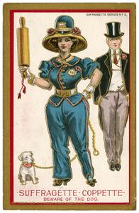 Suffragette coppette, Suffragette Series no.5 postcard