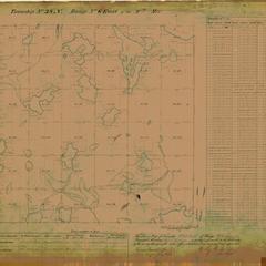 [Public Land Survey System map: Wisconsin Township 38 North, Range 06 East]