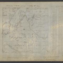 [Public Land Survey System map: Wisconsin Township 37 North, Range 09 West]