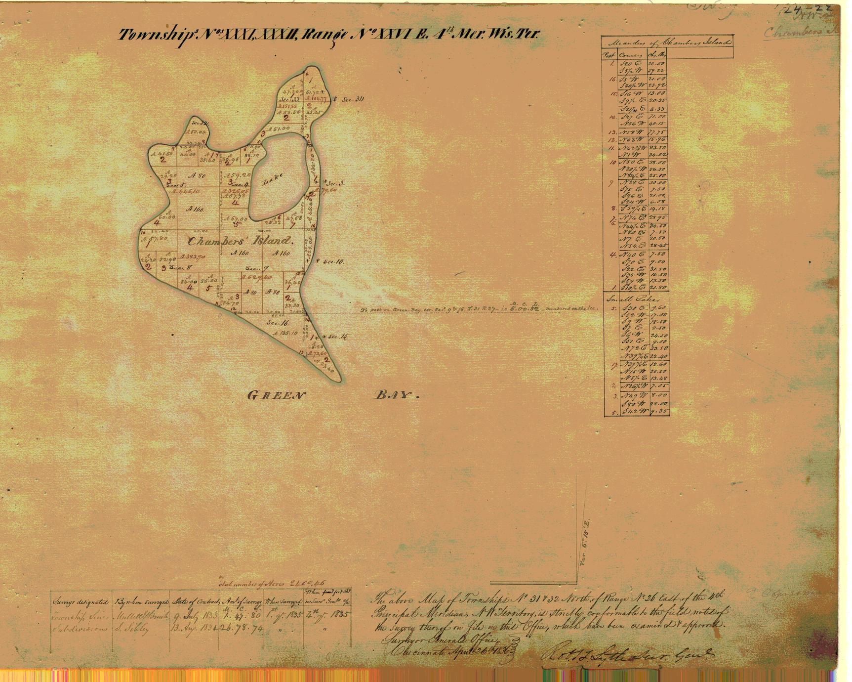 [Public Land Survey System map: Wisconsin Township 31 North, Range 26 East]