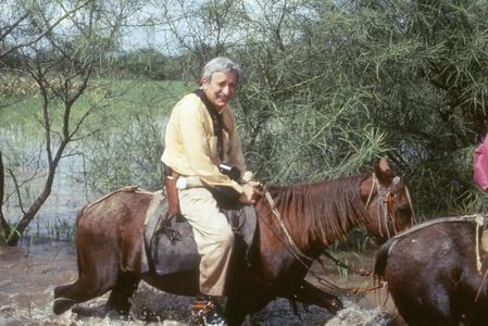Iltis on horserack to El Rodeo