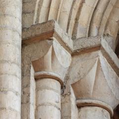 Durham Cathedral scalloped capitals