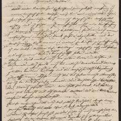 [Letter from Josef Sternberger to his mother, Johanna Sternberger, August 29, 1848]