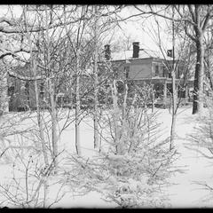 Z. G. Simmons residence - snow in January