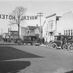 Main street of Two Rivers in the 1900's