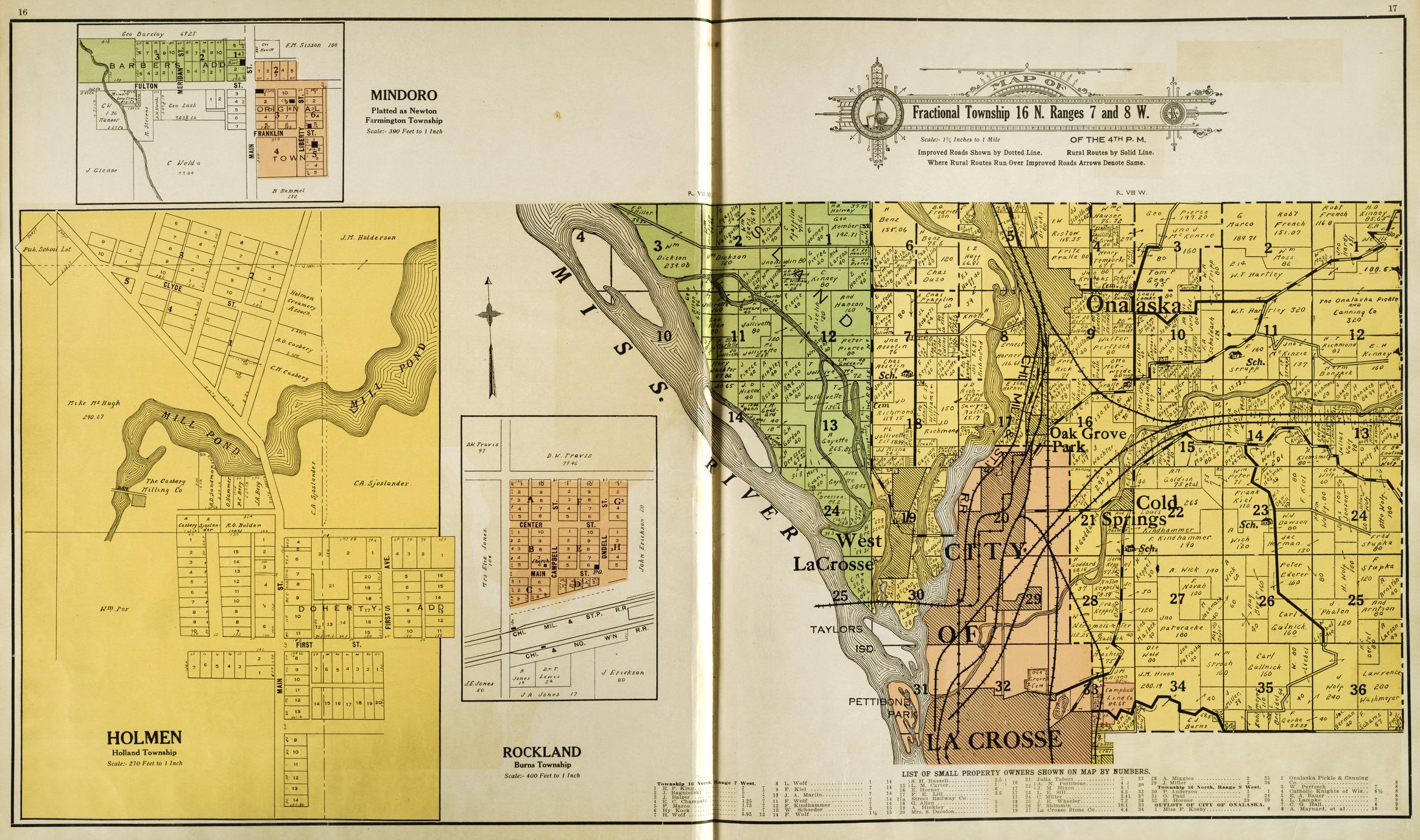 Atlas of La Crosse County, Wisconsin - Full view - UWDC - UW-Madison