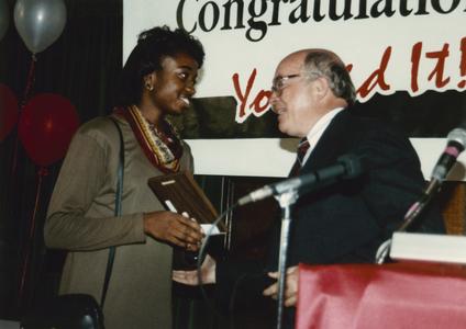 Recipient of the Dean's Outstanding Achievement Award from CALS in 1990