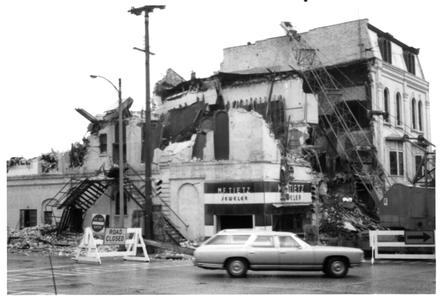 Myers Theater demolition