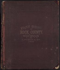 Plat book of Rock County, Wisconsin, 1891