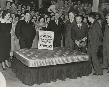 This is the 2,500,000 Beautyrest mattress by Simmons