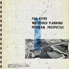 Fox River Watershed planning program prospectus