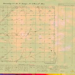 [Public Land Survey System map: Wisconsin Township 14 North, Range 01 West]