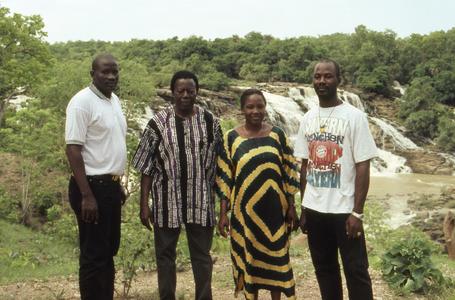 Group of people at Gurara Falls