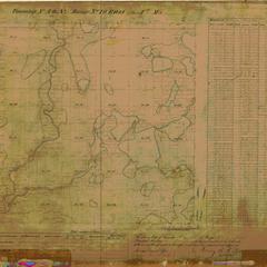 [Public Land Survey System map: Wisconsin Township 40 North, Range 10 East]