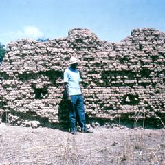 Wall at the Historic Ruins of Sati