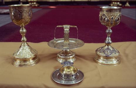 Liturgical implements at the Prophet Elias Skete