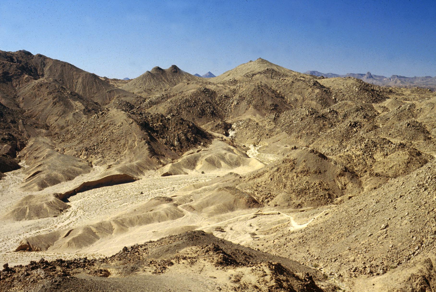 ‎Rocks in Desert Landscape between Tamanrasett and Djanet - UWDC - UW ...