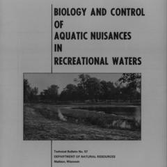Biology and control of aquatic nuisances in recreational waters