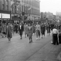 Walking units of citizens in 1939 Citizenship Day parade