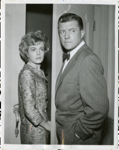 Dennis Morgan and Joanna Barnes