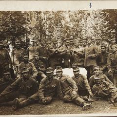 Bei der Öster. Chinabatterie i. Südtirol 1915