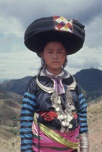 Ethnic Hmong girl