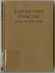Everyday foods in war time