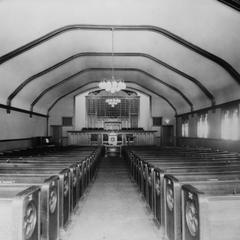 Interior of Grace Congregational Church