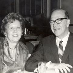 Frederic E. and Mary Ellen (Reynolds) Mohs at the Palmer House Hotel.