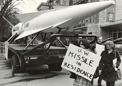 U. W. missile in residence