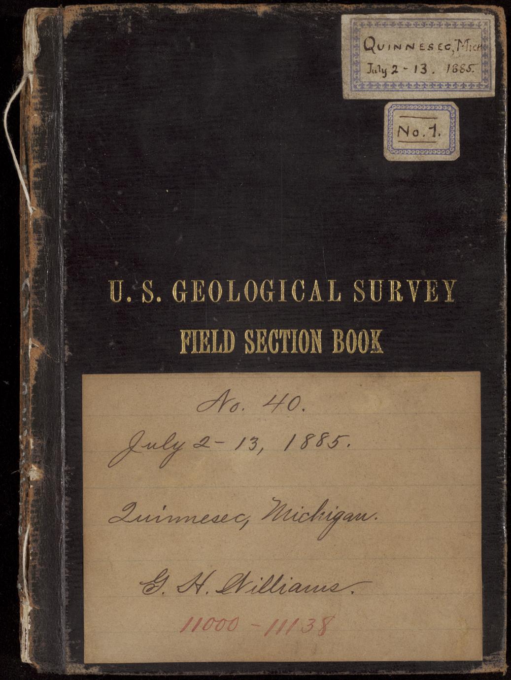 Quinnesec, Michigan, No. 1 [specimens] 1100011138 Full view UWDC