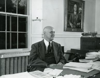 Mark H. Ingraham at desk