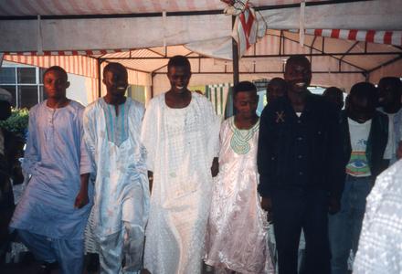 Men at the Ifaturoti wedding