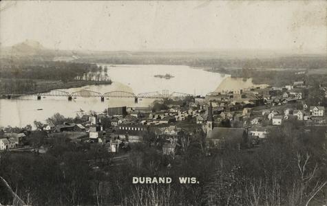 Bird's eye view of Durand