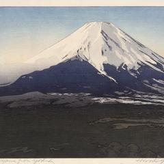 Fujiyama from Yoshida, from the series Ten Views of Mt. Fuji