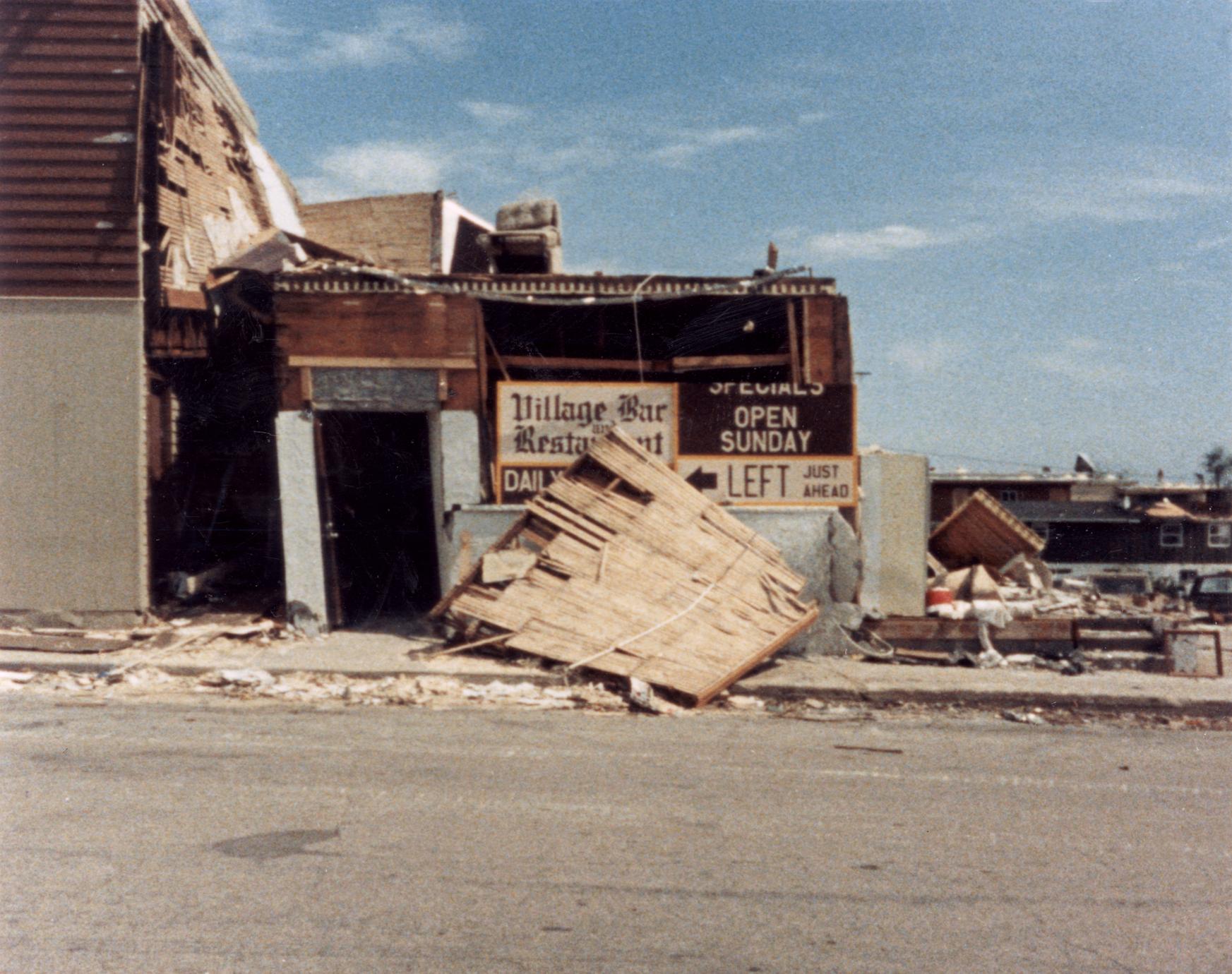 ‎Barneveld tornado aftermath, 1984 UWDC UWMadison Libraries