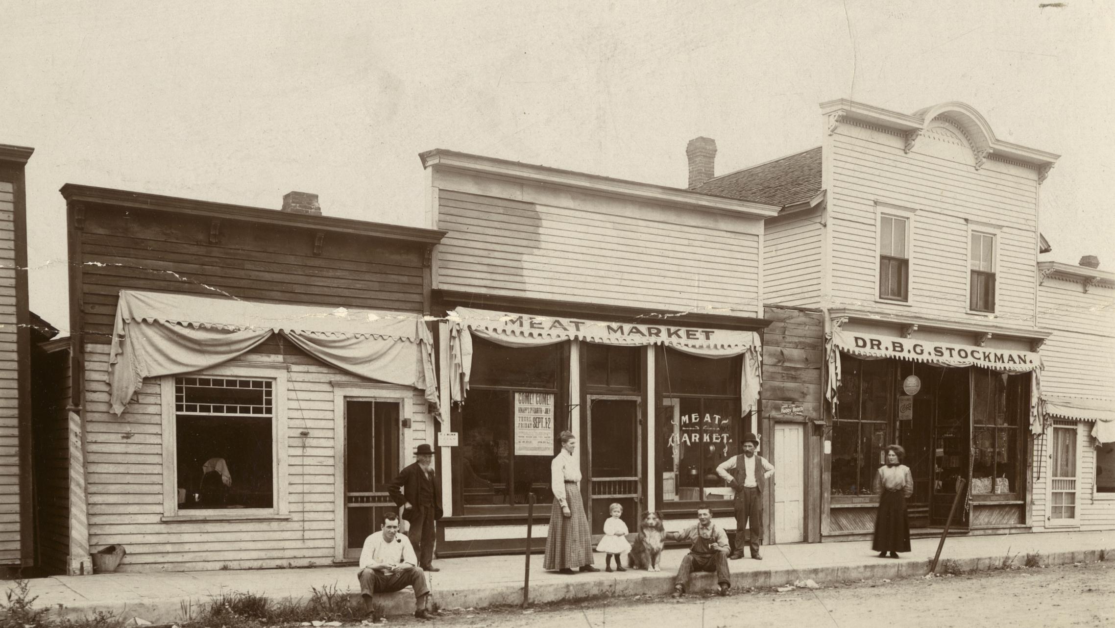 ‎Woodville's Main Street UWDC UWMadison Libraries