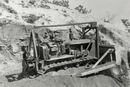 "The D-6 bulldozer"
