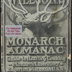 Willson's Monarch almanac : guide to health & cooking (Vol. 17, 1908)
